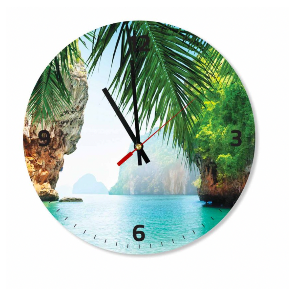 NEXIS Phi Phi Island Acrylic Wall Clock