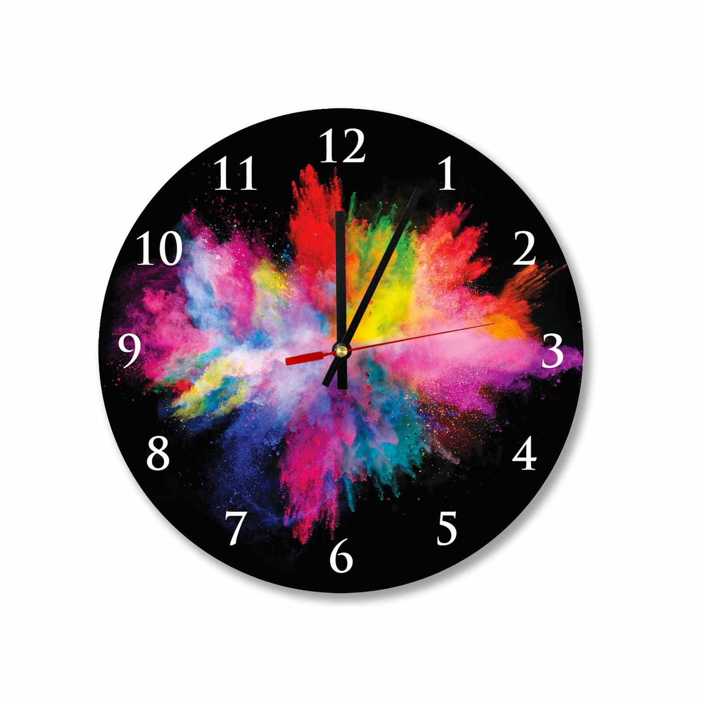 KLYRA Color Splash Acrylic Wall Clock