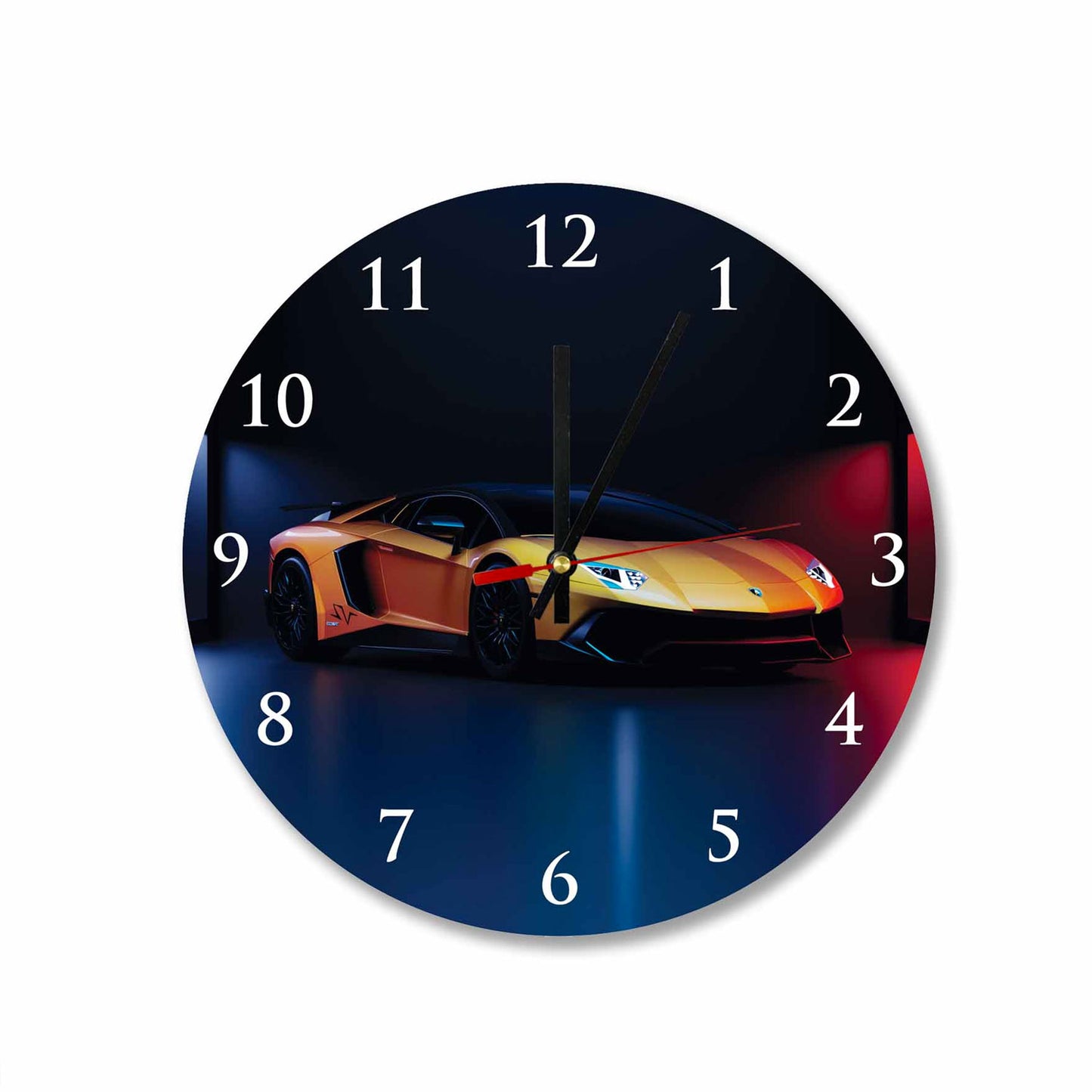 RADIX Lamborghini Acrylic Wall Clock