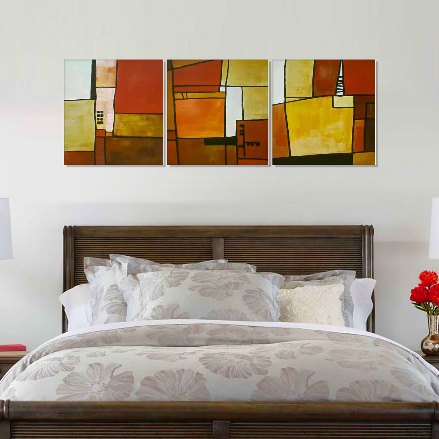 GEOMETRIC MODERN ABSTRACT Oil Painting