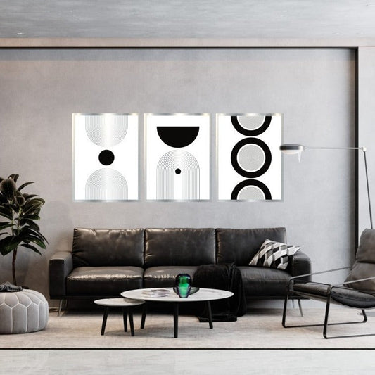 APOLO Modern Design Acrylic Mirror Prints