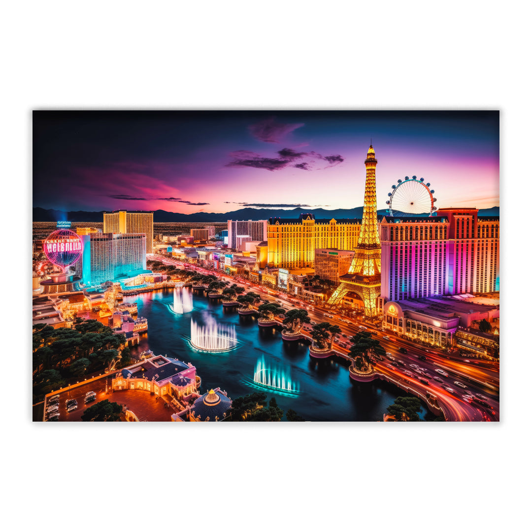 MOTION Las Vegas Modern Acrylic Wall Art