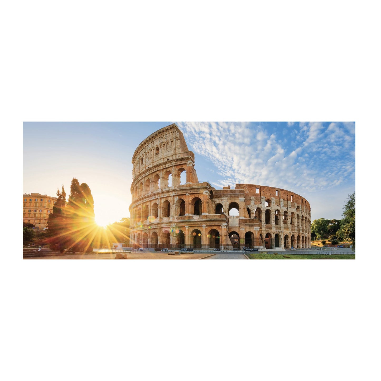 ROME Majestic Colosseum At Sunrise Acrylic Wall Art Print