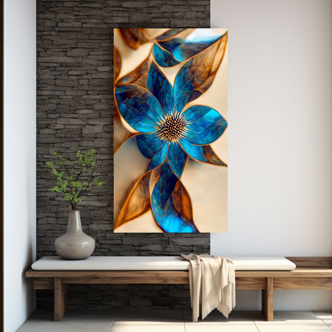 LILAC 3D Flower Modern Acrylic Wall Art