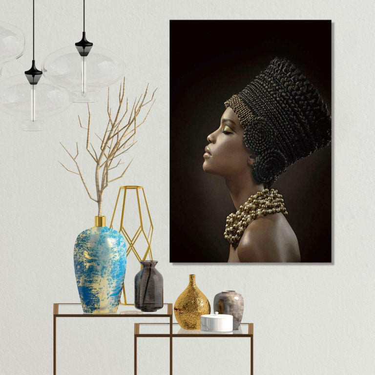 BLAISE Lady Facing Sideways Acrylic Wall Art Print