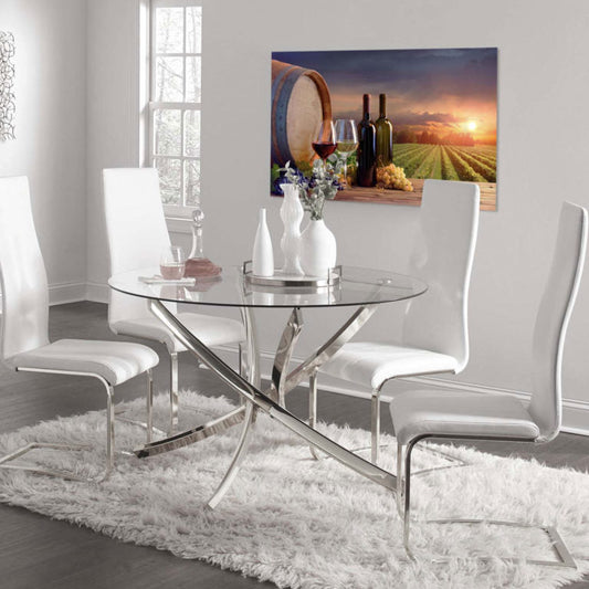 NAPA VALLEY Vineyard Party Acrylic Wall Art Print