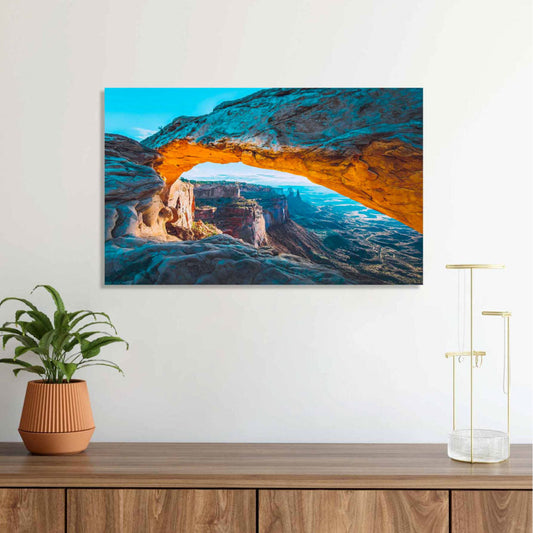 THE MESA Canyonlands Utah Landscape Modern Acrylic Wall Art