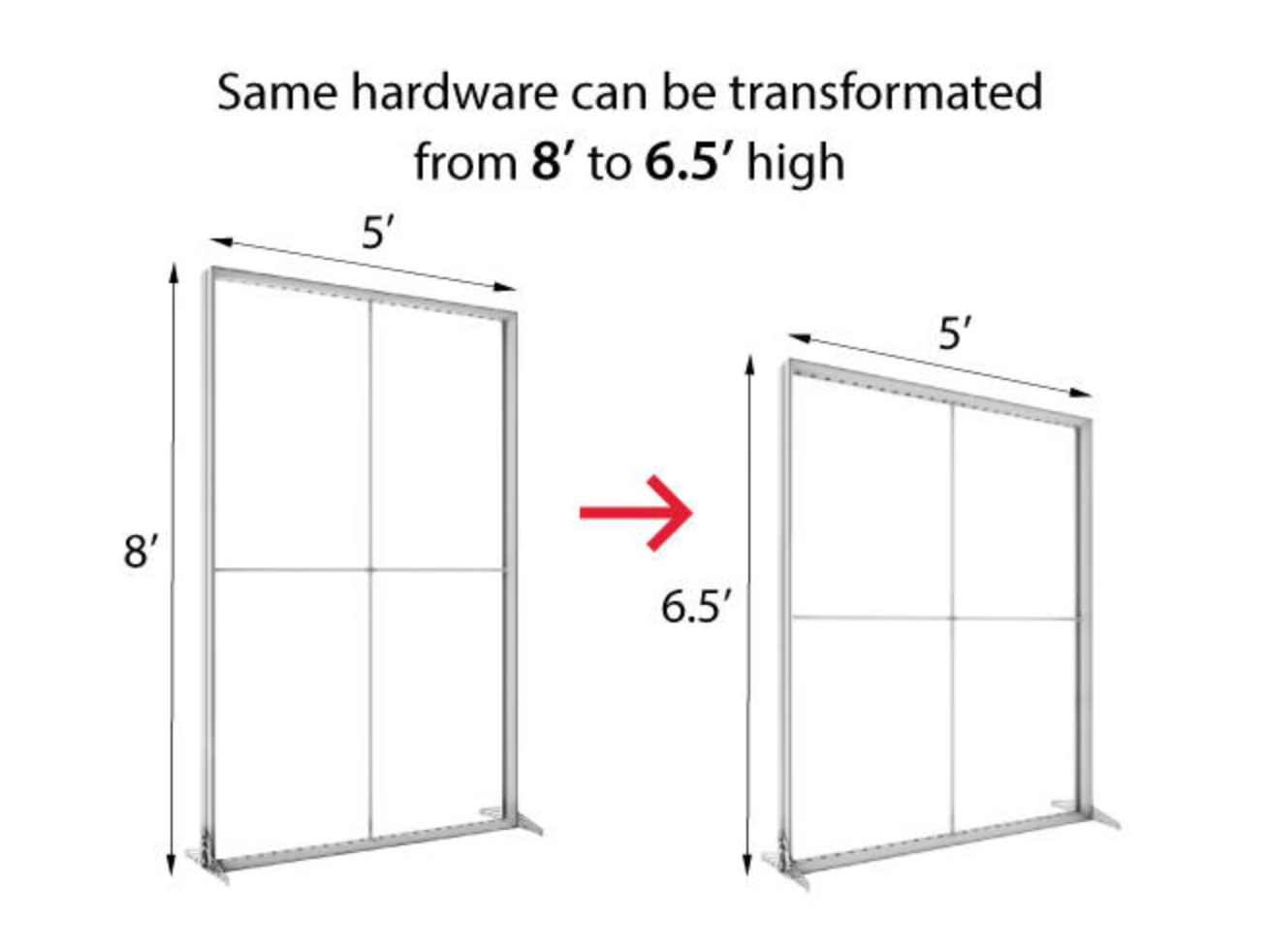 PLASTIC SEG Lightbox Display