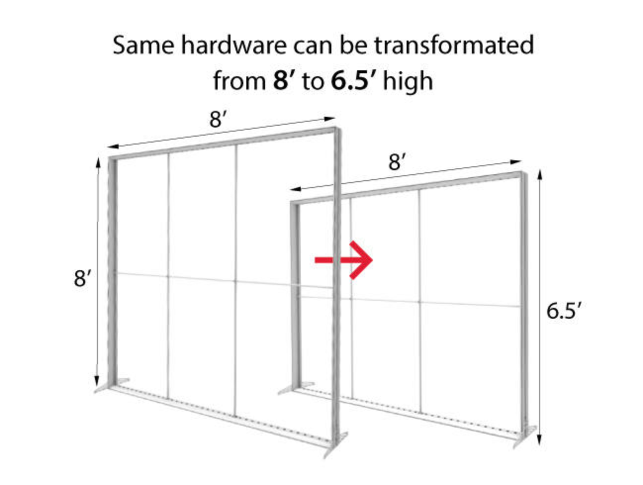 PLASTIC SEG Lightbox Display