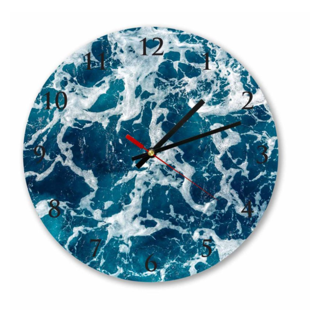 RAVEN Seawave Acrylic Wall Clock