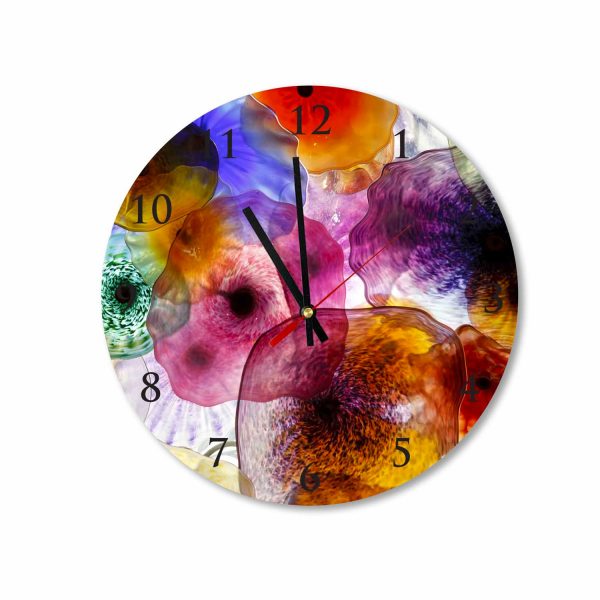 Jellyfishes – Acrylic Wall Clock – USA Acrylic – Florida