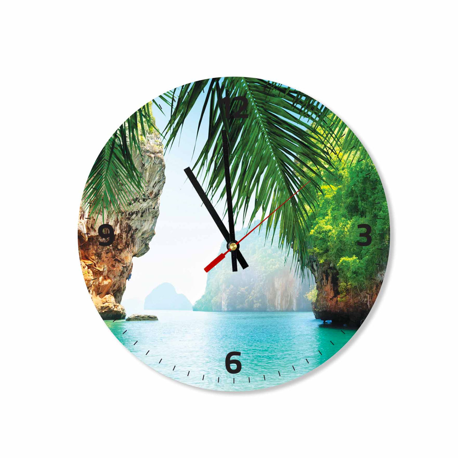 Phi Phi Island – Acrylic Wall Clock – USA Acrylic – Miami Lakes
