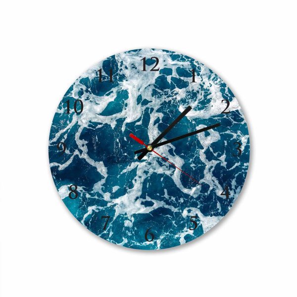 Seawater – Acrylic Wall Clock – USA Acrylic – Miami Lakes