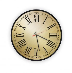 Luxury Acrylic Wall Clock Roman A Design – USA Acrylic – Florida