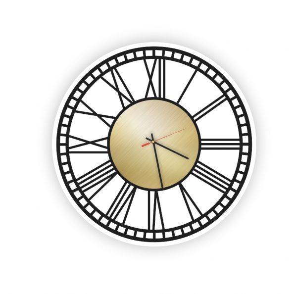 Luxury Acrylic Clock Roman B Design – USA Acrylic – Florida