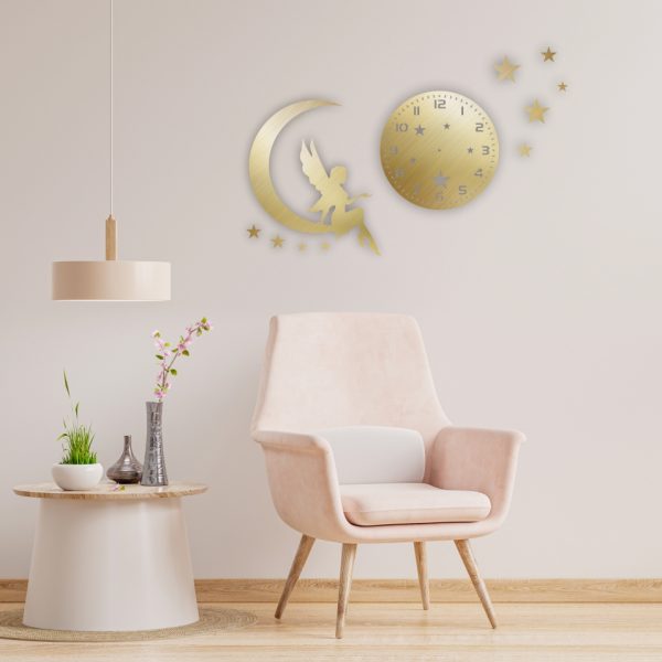 Luxury Acrylic Wall Clock Moon Design – USA Acrylic – Miami Lakes