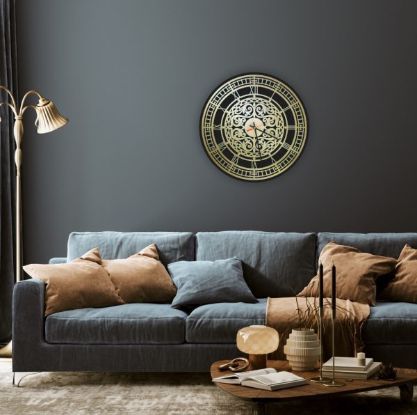 Luxury Acrylic Wall Clock Arabesco Design – USA Acrylic – Miami Lakes