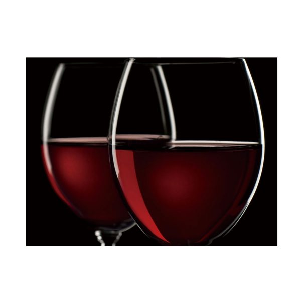 Wine Glasses – Tempered Glass Print – USA Acrylic – Florida