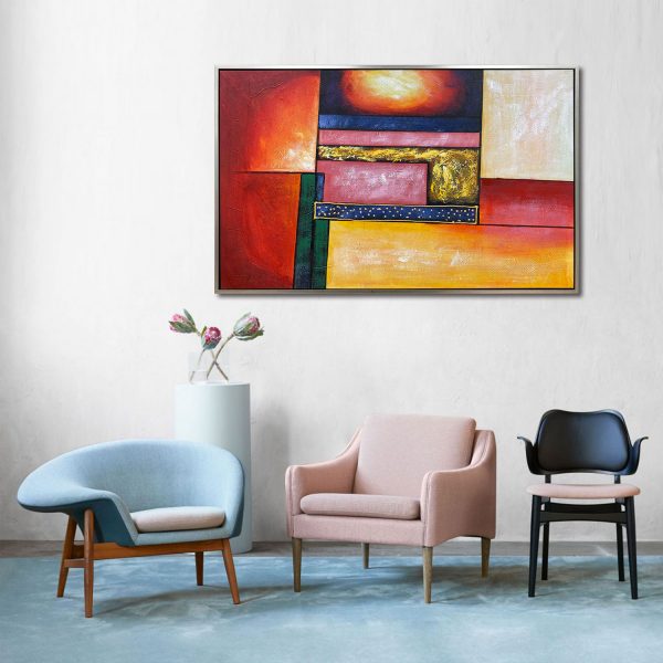 Modern Abstract Canvas ZJ-359 A – USA Acrylic – Miami Lakes