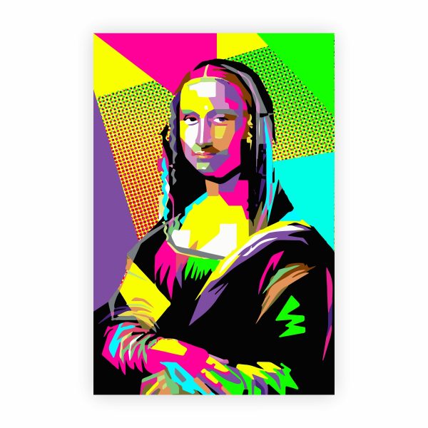 Mona Lisa – Pop Art – – USA Acrylic – Florida