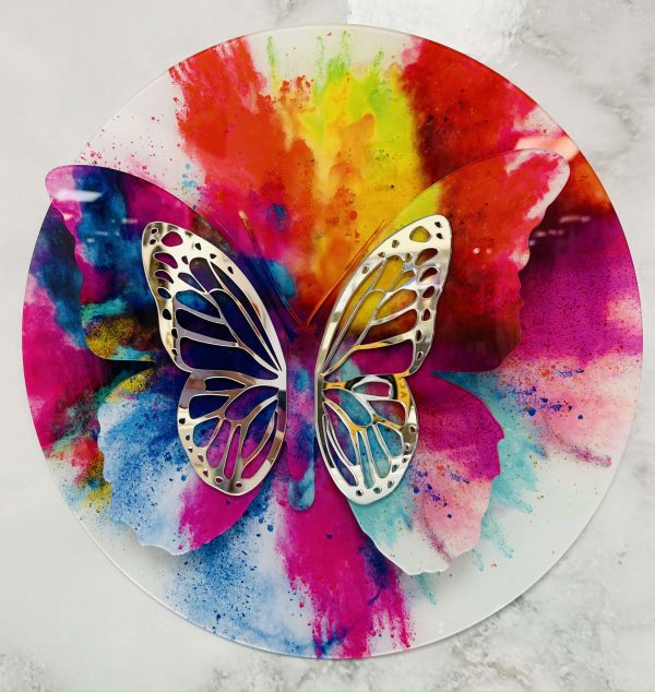3D Butterfly – USA Acrylic – Florida